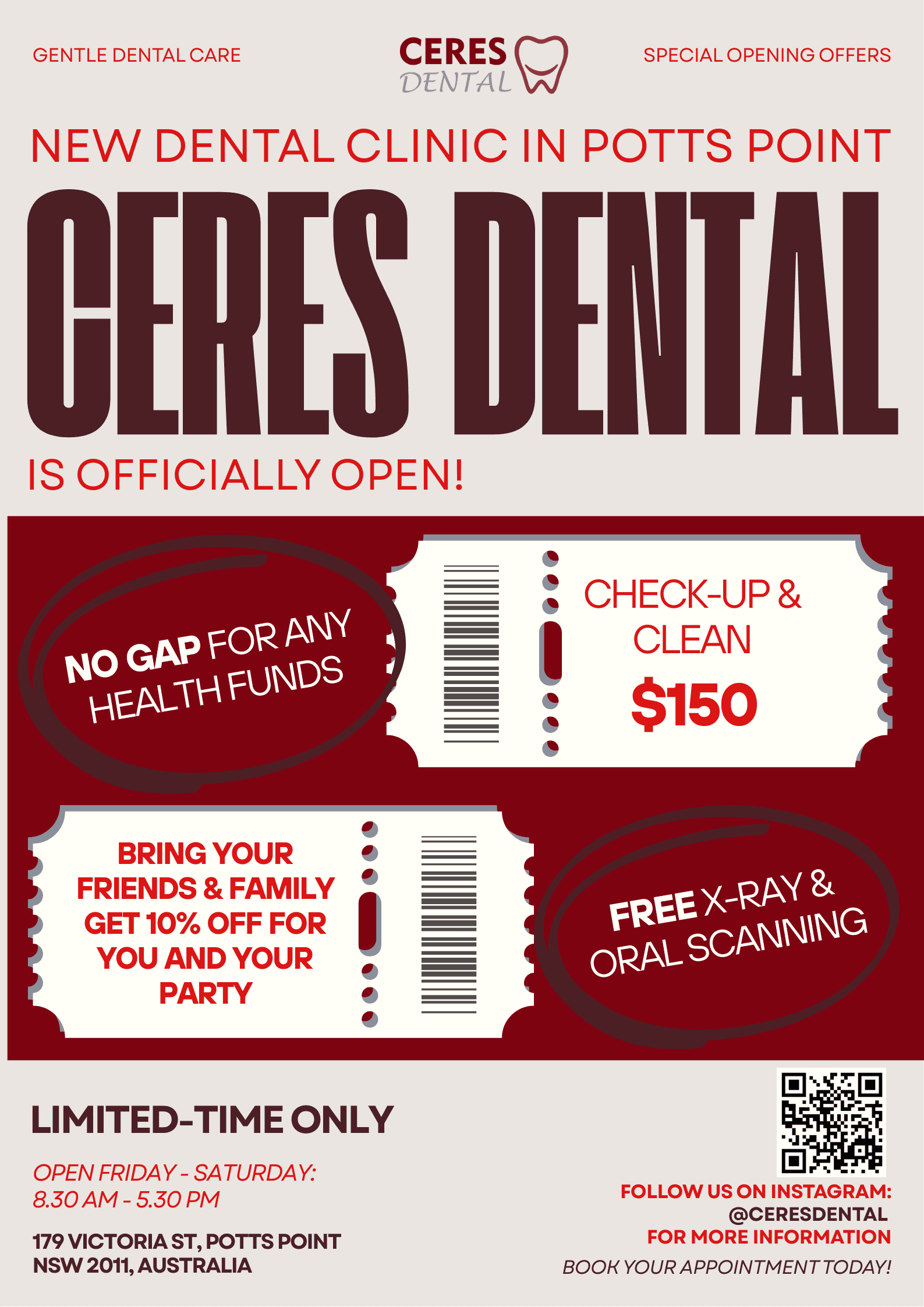 February Opening Deals at Ceres Dental: Complete Dental Care at a Special Price